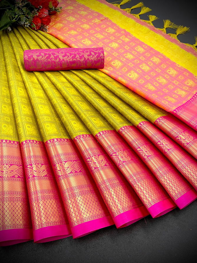 Aab Tapasi Mercerised Designer Non Catalog Sarees
